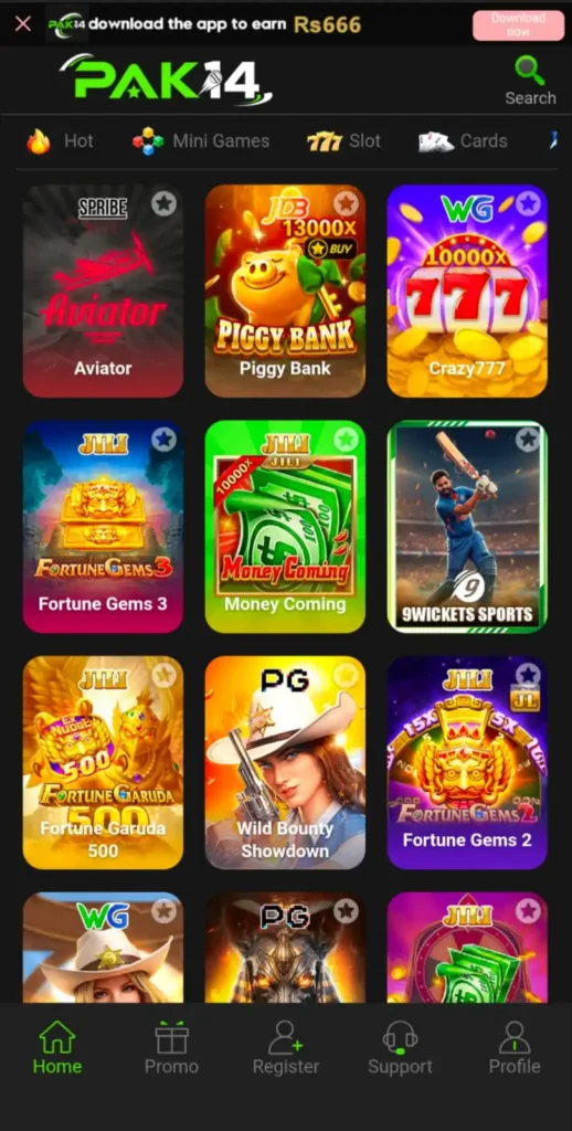 PAK14 Game App