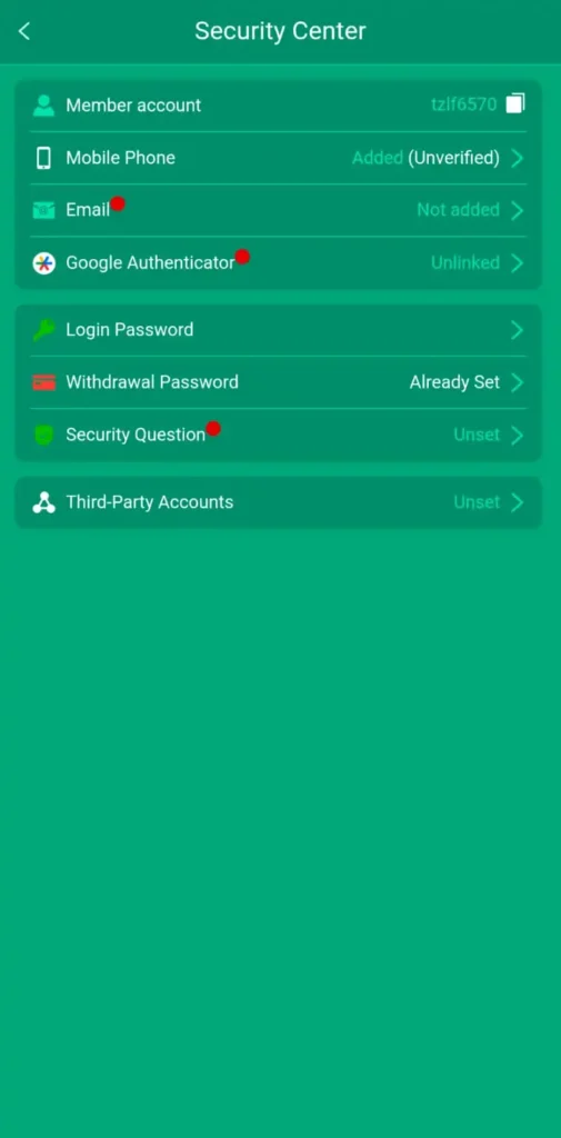 88KA Game securty center image